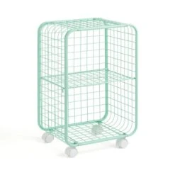 Metal Wire Storage Trolley 16 Metal Wire Storage Trolley -Dunelm 30926832 alt02
