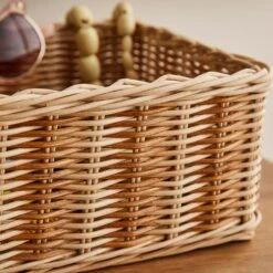 Woven Rattan Tray 24 Woven Rattan Tray -Dunelm 30928207 alt01