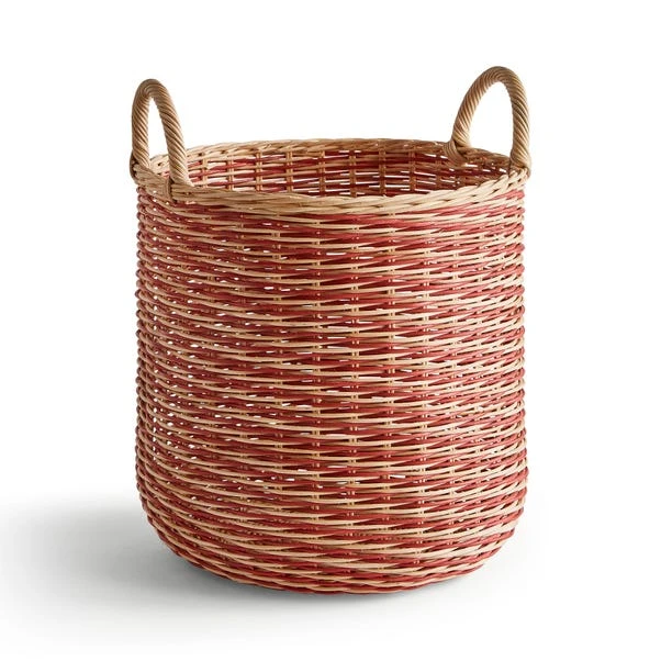 Round Woven Rattan Basket 14 Round Woven Rattan Basket - Image 12