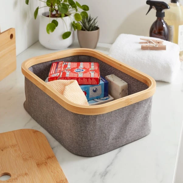 Berkeley Foldable Storage Basket With Lid 3 Berkeley Foldable Storage Basket With Lid