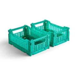 Pack Of 2 Foldable Crates 29 Pack Of 2 Foldable Crates -Dunelm 30929150 alt02