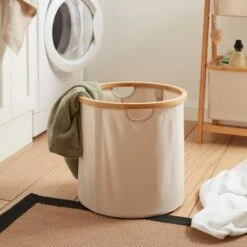 Berkeley Round Foldable Storage Basket