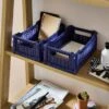 Pack Of 2 Foldable Crates 2 Pack Of 2 Foldable Crates -Dunelm 30929169