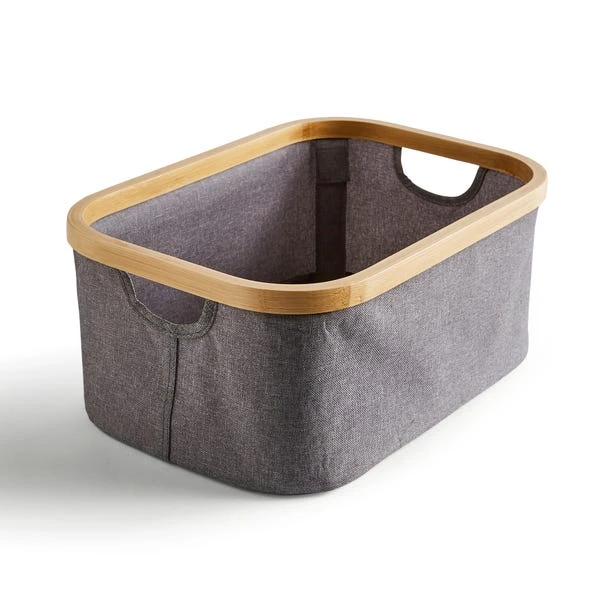 Berkeley Grey Storage Basket 4 Berkeley Grey Storage Basket - Image 2