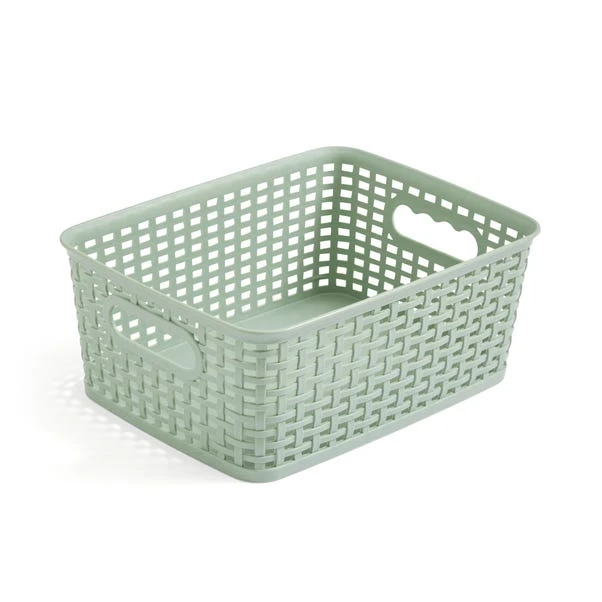 Checked Plastic Basket 20 Checked Plastic Basket - Image 18