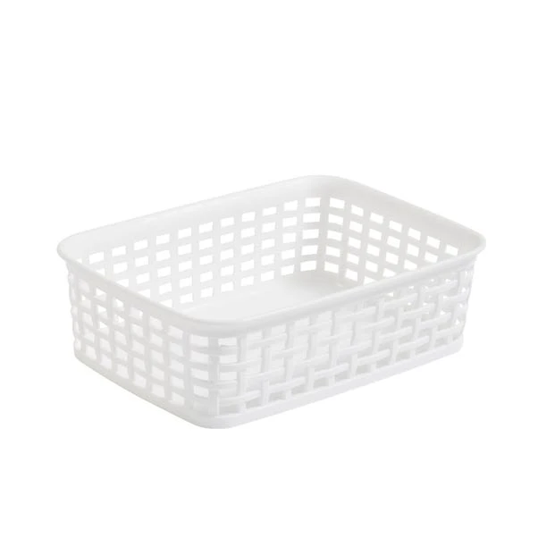 Checked Plastic Basket 11 Checked Plastic Basket - Image 9
