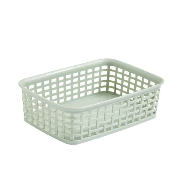 Checked Plastic Basket 8 Checked Plastic Basket - Image 6