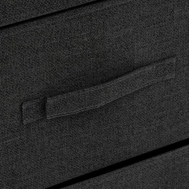 Tissa Low Grey 5 Drawer Storage Unit 9 Tissa Low Grey 5 Drawer Storage Unit - Image 7