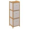 Tissa White 3 Box Storage Unit 2 Tissa White 3 Box Storage Unit -Dunelm 30944952