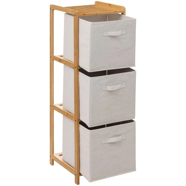 Tissa White 3 Box Storage Unit 4 Tissa White 3 Box Storage Unit - Image 2