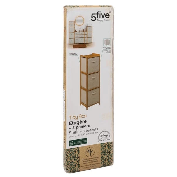 Tissa White 3 Box Storage Unit 8 Tissa White 3 Box Storage Unit - Image 6