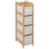 Tissa White 4 Box Narrow Storage Unit 1 Tissa White 4 Box Narrow Storage Unit -Dunelm 30944953