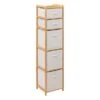 Tidy White 5 Box Storage Unit 2 Tidy White 5 Box Storage Unit -Dunelm 30944954