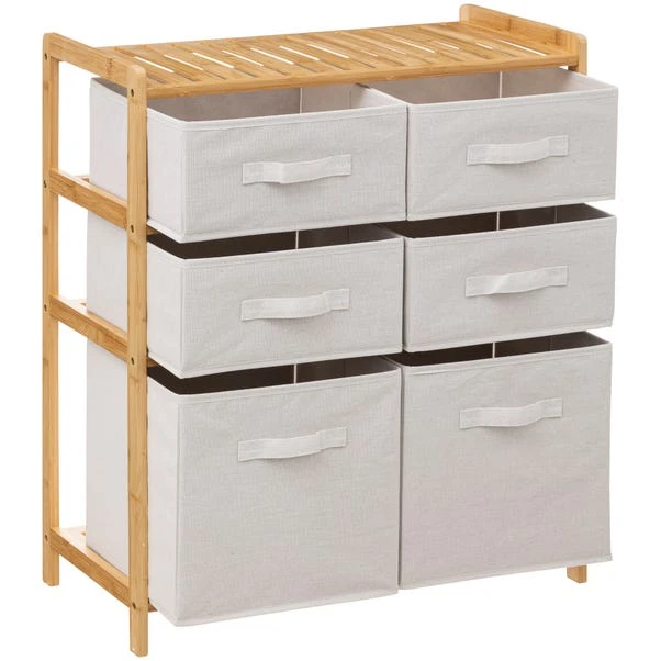 Tidy White 6 Box Storage Unit 4 Tidy White 6 Box Storage Unit - Image 2