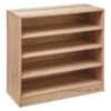 Natural 12 Pair Shoe Storage Unit