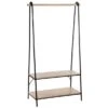 Jano Single Clothes Rail 2 Jano Single Clothes Rail -Dunelm 30944967