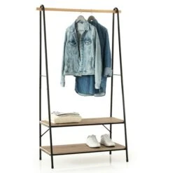 Jano Single Clothes Rail -Dunelm 30944967 alt04