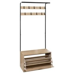 Jano Hall Stand With Shoe Storage -Dunelm 30944974 alt01