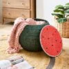 Watermelon Woven Basket 1 Watermelon Woven Basket -Dunelm 30961055