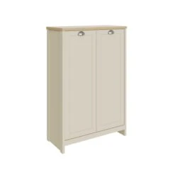 Lancaster Tall Shoe Cabinet -Dunelm 30961340 alt02